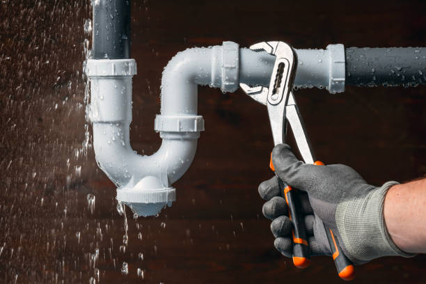 Professional Sewer Line Repair technician working in Woodbine, NJ
